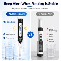 Professional Conductivity Salt Content Meter for Food Factory Brine Pickle Sauce and Seafood Salt Concentration Testing
