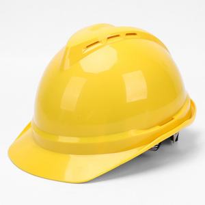 Casco de Seguridad Amarillo Certificado para la Construcción, Casco Rígido Anticolisión Reforzado para Trabajos de Ingeniería y Construcción - Product Image 3