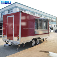 Chariot de nourriture Mobile, remorque de nourriture, camion de restauration rapide, Union européenne, CE chine, offre spéciale