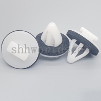 100 pièces/sac Clip en plastique pour Toyota 753950T010