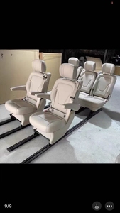 YLC pour Mercedes-Benz W447 Accessoire Classe V Vito Rails de glissière de siège d'origine pour fourgon V250 <span class=keywords><strong>V220</strong></span> Vito Metris <span class=keywords><strong>Viano</strong></span> - Product Image 3