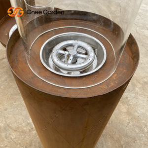 Diameter 600 Mm <b>Wood</b>-<b>burning</b> Metal Brazier New Design Round <b>Fire</b> <b>Pit</b> Corten Steel <b>Fire</b> Bowl - Product Image 3