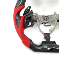 Volant en cuir personnalisé RPPF avec affichage LED, palettes de changement de vitesse et poignée de pouce en fibre de carbone pour Lexus IS250 RCF 2006-2013
