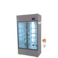 Vitrine commerciale pour yaourt glacé, incubateur industriel pour yaourt, machine à yaourt, fermentador electrico, armoire réfrigérée