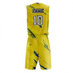 Wholesale Custom Made Logo High Quality Sports Wear Sublimation Basketball Uniform / Low Price New Style <b>Men</b> Basketball Uniforms - Product Image 2