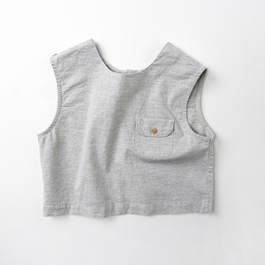 Nouvelle collection printemps-été : Gilet <span class=keywords><strong>sans</strong></span> <span class=keywords><strong>manches</strong></span> en coton uni pour bébés garçons – Vêtements pour enfants - Product Image 5