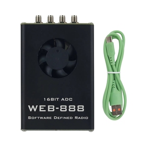 Receptor <span class=keywords><strong>SDR</strong></span> GGDX WEB-888, Radio Definida por Software con ADC de <span class=keywords><strong>16</strong></span> bits, Ancho de Banda de 62MHz, Módulo GPS para HF/VHF - Product Image 1