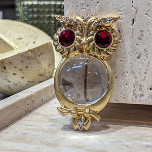 Broche de Mariposa Vintage, Broche de Cristal de Lujo con Efecto de Goteo de Aceite, Joyería con Insignia de Sol y Luna para Mujer, en Existencia, Venta al por Mayor - Product Image 3