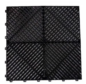 Losetas de Suelo para Garaje Antideslizantes de PP Encastrables de 40x40, Más Vendidas, para Talleres de Detallado de Automóviles, Estilo de Diseño Moderno para Uso en Exteriores - Product Image 1