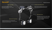 Exosquelette intelligent léger d'assistance à la marche pour le soutien de l'articulation de la hanche, la randonnée en extérieur et la mobilité quotidienne