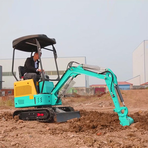 Mini excavadora sobre orugas 1T <span class=keywords><strong>1</strong></span>,5 T <span class=keywords><strong>1</strong></span>,8 T 2T Máquina excavadora de ruedas de excavación hidráulica con martillo opcional con <span class=keywords><strong>EAP</strong></span> y Euro 5 - Product Image 3