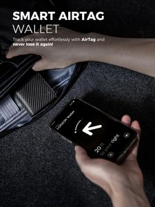 Thumbs-up Nhà cung cấp không khí tag <span class=keywords><strong>Wallet</strong></span> trường hợp mỏng mỏng trường hợp thẻ chủ cho Apple air Tag Kích thước ví của một thẻ tín dụng cho ví - Product Image 2