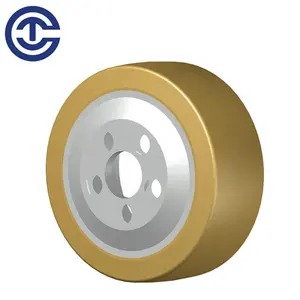 Linde Pu Wheel Forklift Wheels Supplier High Quality Drive Wheel 230x75/82 0009903819 Industrial Vehicle Polyurethane Solid Tire