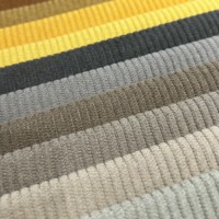 Tissu d'ameublement en velours côtelé Wale moderne et de qualité supérieure pour canapé, housse de meuble et projets décoratifs, épais et doux