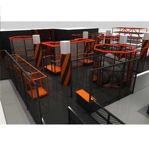 Trampolín de Parque de Atracciones interior para adultos, ninja tag, obstáculos, warrior, con precio de fabricación - Product Image 2
