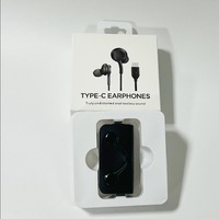 Écouteurs filaires Type-C avec micro pour téléphones mobiles, écouteurs USB-C intra-auriculaires, écouteurs filaires compatibles avec Samsung Note 10