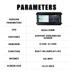 Radio para Auto con Android 12 para Land Rover Discovery 5 LR5 L462 2017-2020, Reproductor Multimedia, GPS, Navegación, Unidad Principal, Carplay, Panel de Aire Acondicionado - Product Image 6