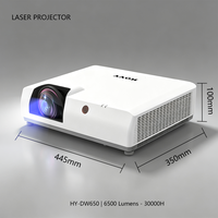 Projecteur laser 3LCD haute luminosité 6500Lm 2K avec 3D 360 °   Mur interactif pour parc à thème holographique, conception personnalisée et demande de renseignements