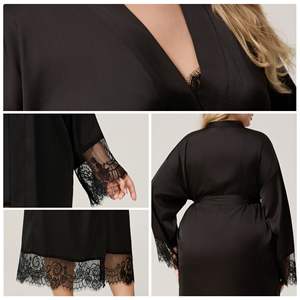 <span class=keywords><strong>2025</strong></span> nouveau pyjama en soie glacée pyjamas de couleur unie pyjamas licou sexy pyjamas pour femmes - Product Image 6