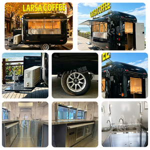 Volledig uitgeruste foodtrailer, mobiele keuken, fastfoodtruck, cateringtrailer, foodtruck, buitenverkoopwagen voor gebruik op straat - Product Image 2