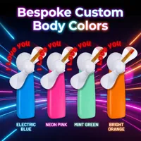 Ventilador LED con Mensaje Personalizado Estilo ROMANCE, Impresión Digital para Bodas, Eventos Religiosos, Ventilador Publicitario Portátil de Plástico