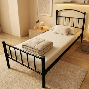 Muebles para Apartamentos Pequeños <span class=keywords><strong>Ikea</strong></span>, Estructura de <span class=keywords><strong>Cama</strong></span> de Metal Resistente - Product Image 3