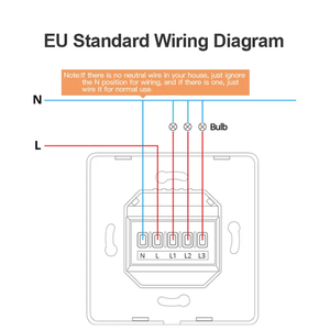 LangYeao WiFi Apple Homekit Smart interruttori a chiave Alexa Google Home Wall Light interruttore a pulsante 1/2/3 Gang con filo neutro - Product Image 4