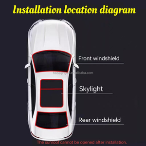 Pièces automobiles Pare-brise et verre insonorisé <span class=keywords><strong>Bande</strong></span> <span class=keywords><strong>d</strong></span>'<span class=keywords><strong>étanchéité</strong></span> en caoutchouc Joint de toit - Product Image 4