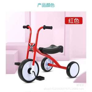 Childrens Tricycle Red Metal Foaming Wheels 2 To 4 Years Kids Ride On Toy - Product Image 1