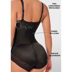 <span class=keywords><strong>Body</strong></span> Panty De Lujo Con Brasier Fajas Colombianas Élégant Triangle Shapewear pour Femmes Femme Avant Poitrine Sexy Bodys - Product Image 4