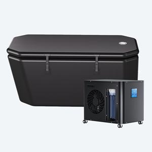 Combinaison de Bain de Glace Haute Performance avec Support Ultra-Robuste <span class=keywords><strong>Baignoire</strong></span> Gonflable pour Plongeon Froid Refroidisseur à Opération en Un Clic avec Ozone - Product Image 1