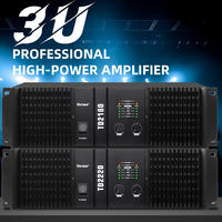 Amplificateur de puissance professionnel TD-2180 2x1800W Classe D Montage en rack 2U Haute efficacité pour système de sonorisation de scène KTV
