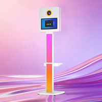 Photomaton professionnel SLR/appareil photo léger et portable avec impression instantanée, écran haute résolution 15,6 pouces en métal de qualité aéronautique RGB