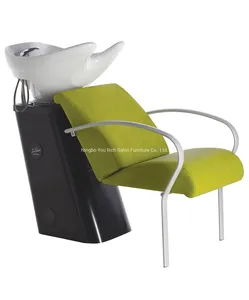 Modern Style Hair Chair Hair Salon Shampoo Chair Washing Unit with Ceramic Basin