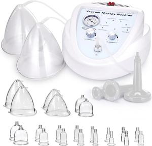 Wholesale Price 26 Cups Vacuum Cupping Suction Breast Enlargement Hip Butt Lifting Vacuum Suction Breast <b>Massage</b> <b>Machine</b> - Product Image 1