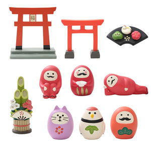 Japanese Zakka Resin Figurine Set Animal Shape Handmade Home Decoration Craft Item - Product Image 5