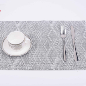 Mantel Individual de piel sintética de PVC de estilo clásico al por mayor 2025, Mantel Individual aislante para mesa de cocina, tapete de boda con drenaje, varios estilos disponibles - Product Image 2