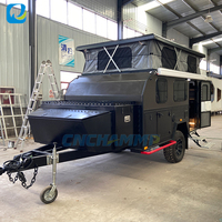 Chammp Hors Route Voyage Remorque Micro Camping Caravane Camper Remorque Petit Teardrop Campeurs à Vendre
