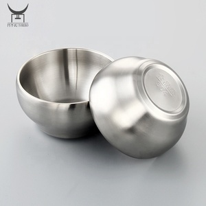 Cấp Thực Phẩm Thép Không Gỉ Gạo, Bát Súp Bát Hai Tầng Cách Nhiệt Phục Vụ Bát Đặt - Product Image 3