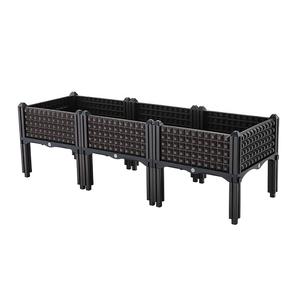 Planter Box Planter Box Outdoor Raised Vegetable Garden Bed Plastic Planter Box Outdoor Elevated Garden Planter Gardening Box