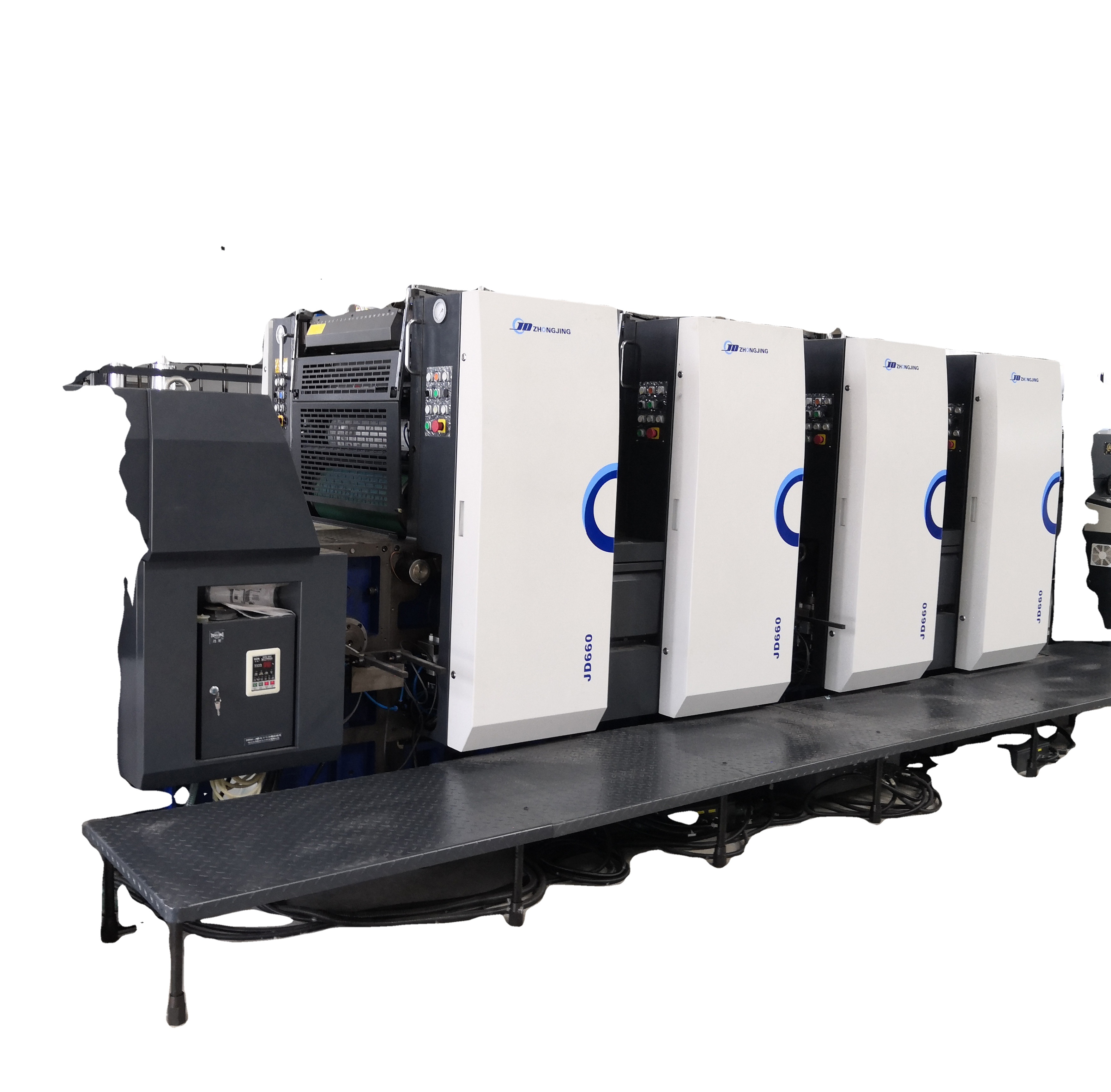 PRY-JD4660AL High Speed Paper Newspaper Book Magazine Multicolor Offset Printing Machine