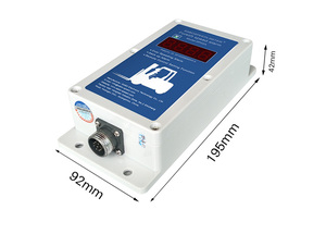 Sabo מלגזה מערכת אזעקה overspeet עם חיישן מהירות אלחוטית מעקב אחר מכשיר היצרן gps Tracker חדש - Product Image 2