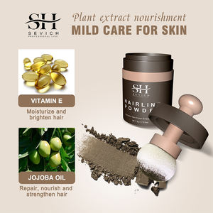 Poudre de camouflage capillaire naturelle effet magique pour racines et contour des <span class=keywords><strong>cheveux</strong></span>, marque privée - Product Image 2