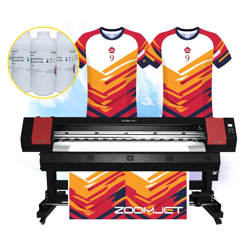 6 Voet Vlag Flex Banner Drukmachine Industriële Stof Sublimatie Printer Groot Formaat Printer 6 Voet Flex Drukmachine