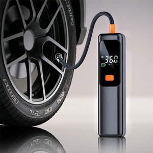 RONGBEI 휴대용 무선 전기 ABS 자동차 공기 펌프 스몰 사이즈 디지털 타이어 압력 측정 펌프 자동차 및 자전거 - Product Image 4