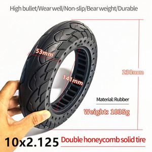 <span class=keywords><strong>Pneu</strong></span> haute élastique de Scooter électrique de <span class=keywords><strong>10</strong></span> <span class=keywords><strong>pouces</strong></span> <span class=keywords><strong>10</strong></span>*2.125 Double <span class=keywords><strong>pneu</strong></span> solide en nid d'abeille <span class=keywords><strong>pneu</strong></span> creux sans air - Product Image 3