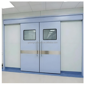 Portes médicales doubles en acier pour salle d'opération d'hôpital - Product Image 3