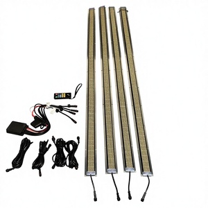 Kit d'éclairage de garde-boue Kingshowstar 12V pour camions, bandes lumineuses pour cadre de garde-boue, éclairage sous châssis blanc pur, rénovation/amélioration - Product Image 6