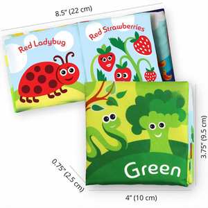 Ensemble de 9 livres en tissu froissé pour bébés, jouets éducatifs pour les bébés de 3 mois à 4 ans - Product Image 2