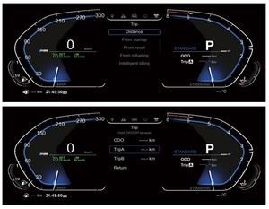 12.3 kỹ thuật số cụm thích hợp cho BMW 1/2/3/4/5/6/7 loạt X1/X2/X3/x4/X5/X6 E60/E70 xe đa phương tiện Máy nghe nhạc Tốc độ màn hình đồng hồ - Product Image 6